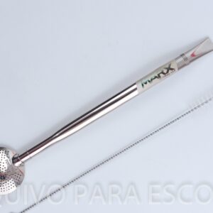 Chimarrao stainless steel pump with cleaning brush